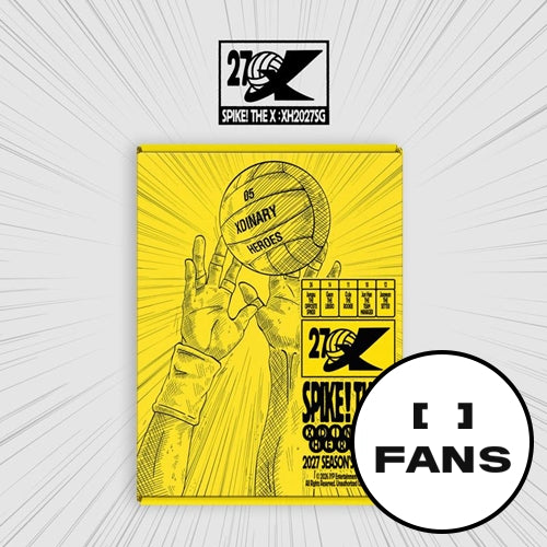 [FANS SHOP POB] Xdinary Heroes 2027 SEASON’S GREETINGS SPIKE! THE X