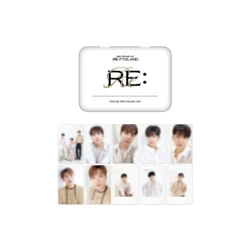 FTISLAND LIVE RE FTISLAND OFFICIAL MD TINCASE CARD SET