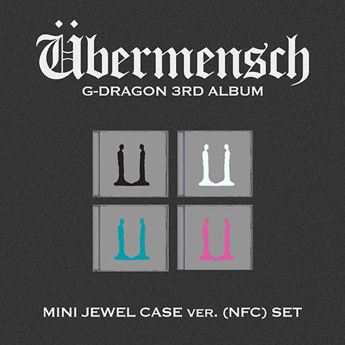 (BIGBANG) G-DRAGON – 3RD ALBUM [Übermensch] (MINI JEWEL ver.) (NFC)