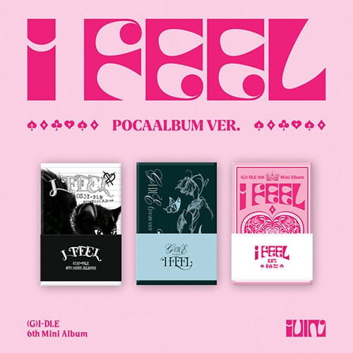 (G)I-DLE – 6th Mini album [I feel] (PocaAlbum Ver.)