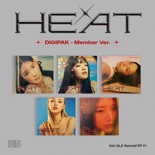 (G)I-DLE – Special Album [HEAT] (DIGIPAK Member Ver.)