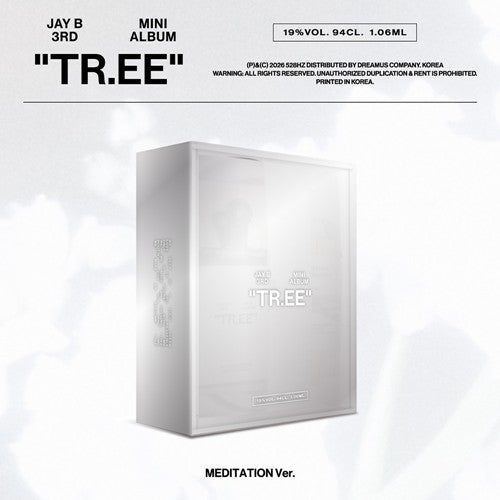 (GOT7) JAY B – 3rd Mini Album [TR.EE] (MEDITATION Ver.)