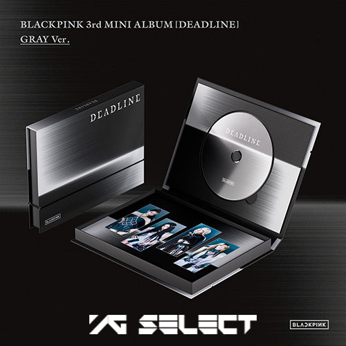 [HOURGLASS TOUR] BLACKPINK – 3rd MINI ALBUM [DEADLINE] (GRAY Ver.)