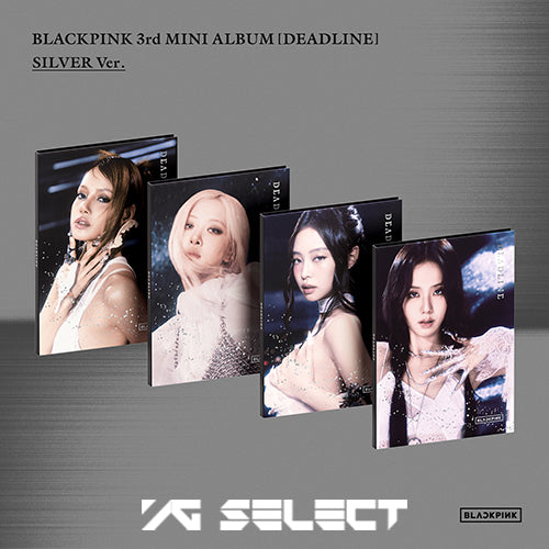 [HOURGLASS TOUR] BLACKPINK – 3rd MINI ALBUM [DEADLINE] (SILVER Ver.) (Set)