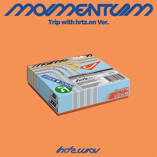 hrtz.wav 2ND MINI ALBUM [ The Second Wave : MOMENTUM ] Trip with hrtz.on VER.
