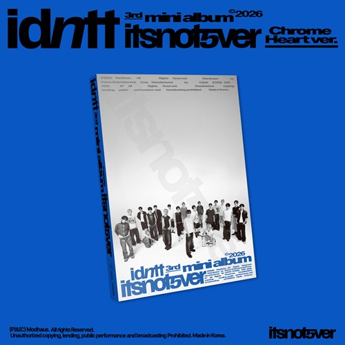 idntt – 3rd Mini Album [itsnotover] (Chrome Heart ver.)