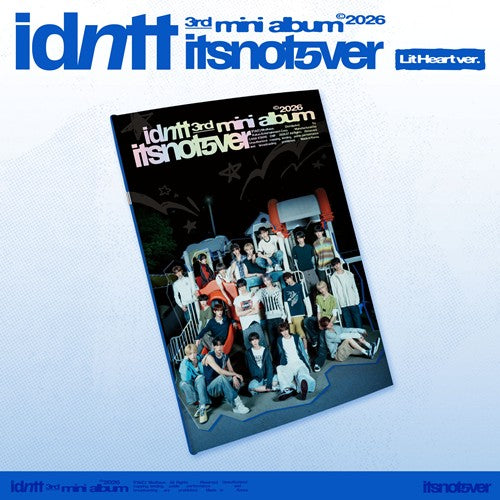 idntt – 3rd Mini Album [itsnotover] (Lit Heart ver.)