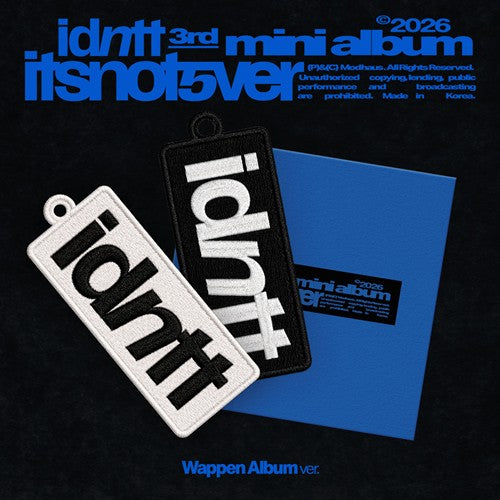 idntt – 3rd Mini Album [itsnotover] (Wappen Album)