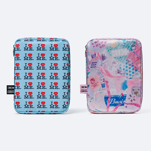 ILLIT – 1st Single Album [NOT CUTE ANYMORE] (ILLIT x Ashley Williams Pouch Ver.) (COLLAGE)