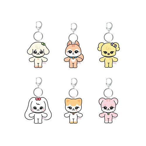 IVE WELCOME TO MINIVE SCHOOL MD 04. 10CM PLUSH KEYRING