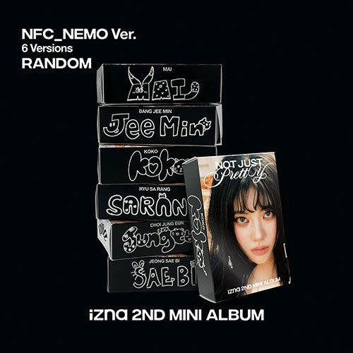 izna – 2nd Mini Album [Not Just Pretty] (NFC_Nemo Ver.) (Random Ver.)