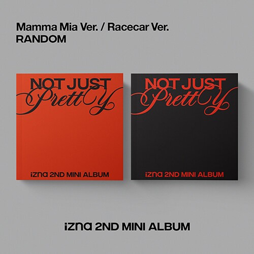izna – 2nd Mini Album [Not Just Pretty] (PHOTOBOOK Ver.)(Mamma Mia Ver./ Racecar Ver.)(Random Ver.)