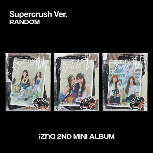 izna – 2nd Mini Album [Not Just Pretty] (POSTERBOOK Ver.)(Supercrush Ver.)(Random Ver.)