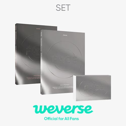 [WEVERSE POB][Early Bird POB] (BTS) Jimin – [Face] (Set) + (Weverse Albums ver.) Set