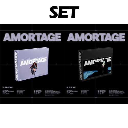 (BLACKPINK) JISOO – Mini Album [AMORTAGE] (EXCLUSIVE EDITION) (SET)