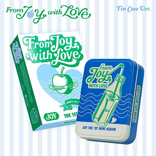 (Red Velvet) JOY – 1st Mini Album [From JOY, with Love] (Tin Case Ver.) (Smart Album)