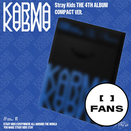 [JYP FANS POB] Stray Kids – The 4th Full Album [KARMA] (COMPACT VER.)