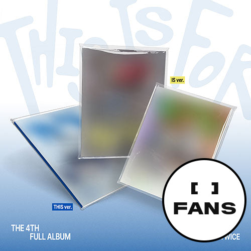 [JYP FANS POB] TWICE – 4th Album [THIS IS FOR] (SET)