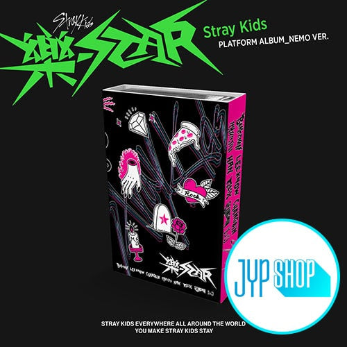 [JYP SHOP POB] Stray Kids – Mini Album [ROCK-STAR (樂-STAR)] (PLATFORM ALBUM_NEMO VER.)