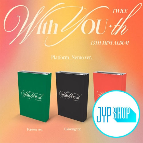 [JYP SHOP POB] TWICE – 13th Mini Album [With YOU-th] (Nemo Ver.) SET