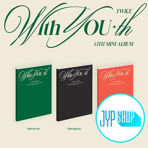[JYP SHOP POB] TWICE – 13th Mini Album [With YOU-th] (SET)