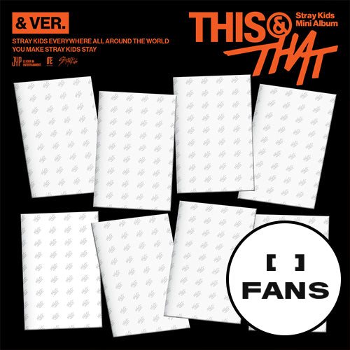 [FANS SHOP POB] Stray Kids – Mini Album [THIS & THAT] (& VER.)
