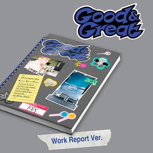 (SHINee) KEY – Mini 2nd Album [Good & Great] (Work Report Ver.)