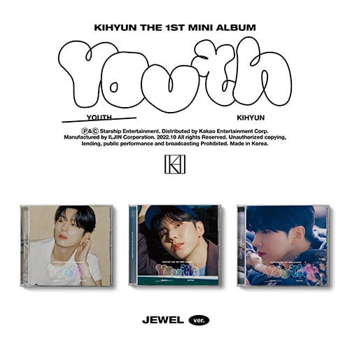 (MONSTA X) KIHYUN – 1st Mini Album [YOUTH] (Jewel Ver.)
