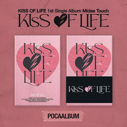 KISS OF LIFE – 1st Single Album [Midas Touch] (POCA)