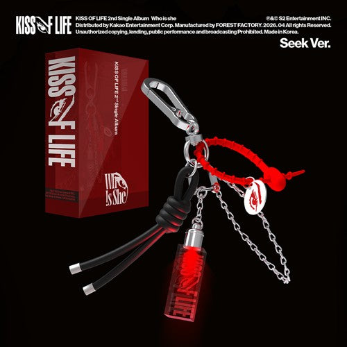 KISS OF LIFE – 2nd Single Album [Who is she] (Seek Ver.) (Limited)