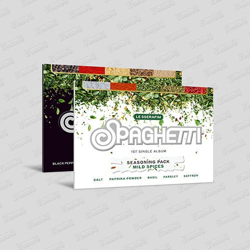 LE SSERAFIM – 1st Single Album [SPAGHETTI] (Weverse Albums ver.)