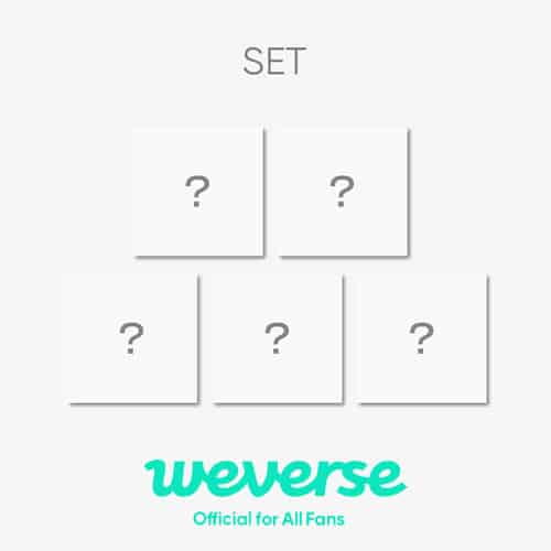 [WEVERSE POB] LE SSERAFIM – 1st Studio album [UNFORGIVEN] (COMPACT Ver.) (Set)