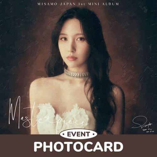 [WITHMUU POB] TWICE MISAMO – Masterpiece JAPAN 1st MINI ALBUM (MINA ver.)