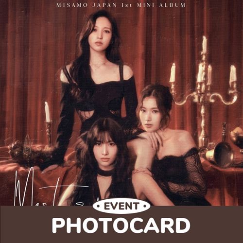 [WITHMUU POB] TWICE MISAMO – Masterpiece JAPAN 1st MINI ALBUM (STANDARD ver.)