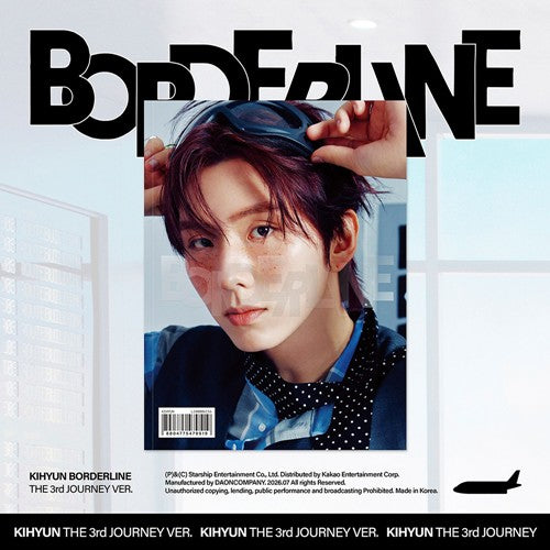 (MONSTA X) KIHYUN – EP [BORDERLINE] (THE 3rd JOURNEY VER.)