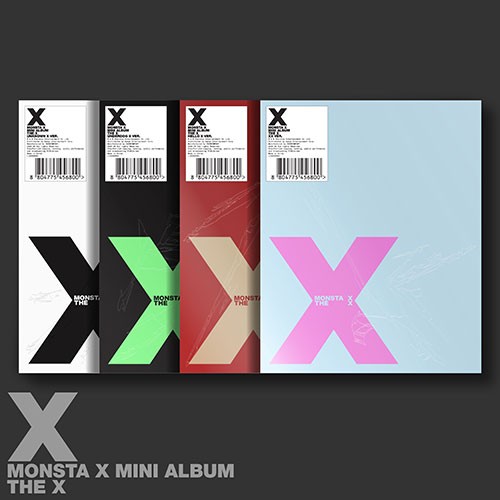 MONSTA X – Mini Album [THE X] (UNKNOWN X VER./ UNDERDOG X VER./ HELLO X VER./ XX VER. / Random)