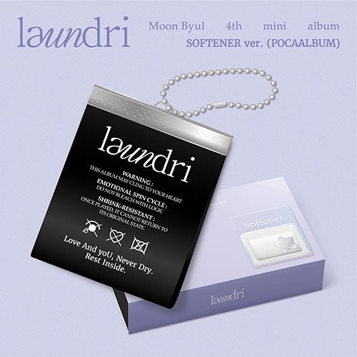 (MAMAMOO) MOON BYUL – 4th Mini Album [laundri] (SOFTENER ver. POCAALBUM)