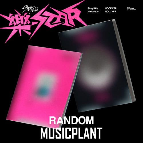 [MUSICPLANT POB] STRAY KIDS – ROCK-STAR (ROCK VER., ROLL VER.) Random