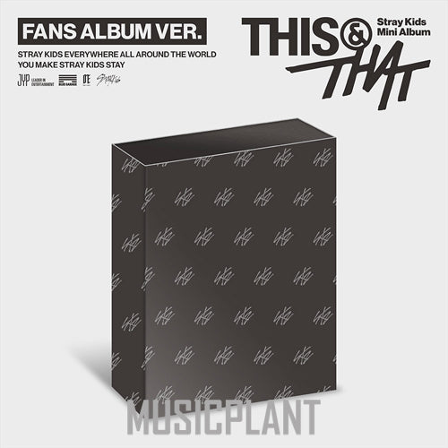 [MUSICPLANT POB] Stray Kids – Mini Album [THIS & THAT] (FANS ALBUM VER.)