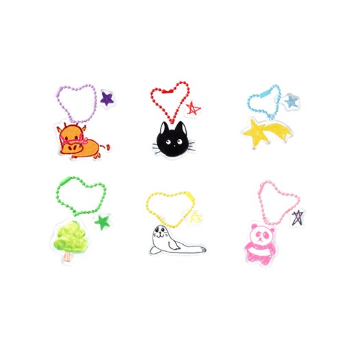 2025 NCT WISH ONE SUMMER WISH 13. RANDOM ACRYLIC KEYRING