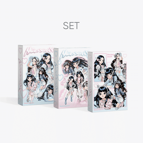 [WEVERSE POB] NewJeans – 2nd EP [Get Up] (Weverse Albums ver.) (Set)