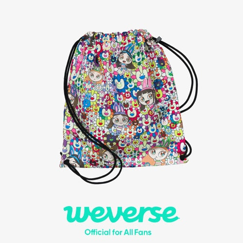 [WEVERSE POB] NewJeans – [Supernatural] (NJ X MURAKAMI Drawstring Bag ver.)