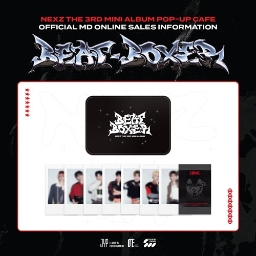 NEXZ BEAT BOXER POP-UP CAFE MD 07. POLAROID PHOTO SET