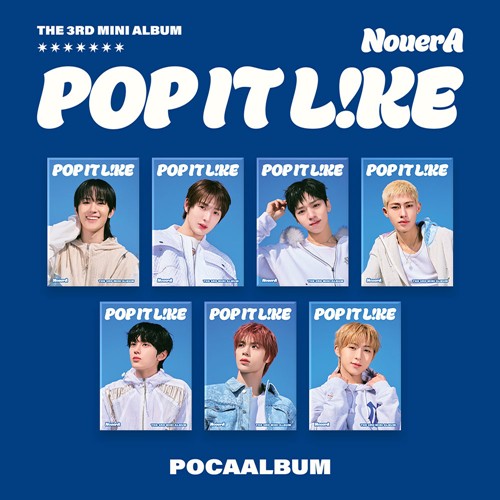 NouerA – 3rd Mini Album [POP IT LIKE] (POCA VER.)