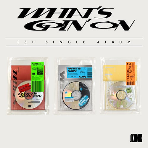 OMEGA X – 1st Single album [WHAT’S GOIN’ ON]