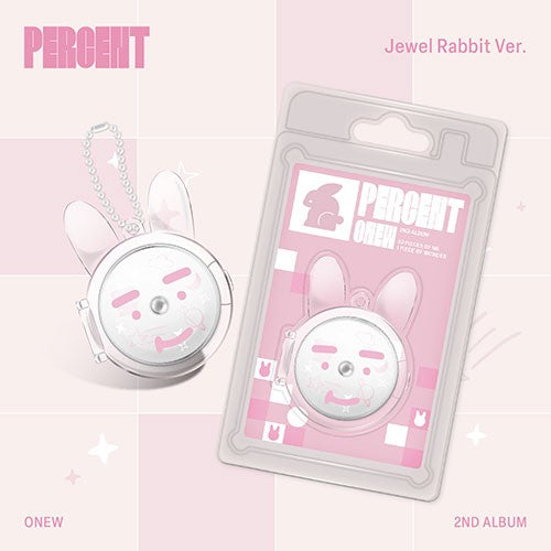 (SHINee) ONEW – 2nd Album [PERCENT] (Jewel Rabbit Ver.)