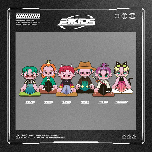 P1Harmony P1KIDS POP-UP STORE MD 01.OFFICIAL CHARACTER DOLL
