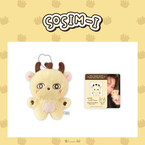 [Release date : 2026-06-end] PLUSH DOLL KEYRING PARK JIHOON OFFICIAL MD SOSIM-I