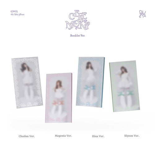 QWER – 4th Mini Ablum [CEREMONY] (Booklet Ver.)