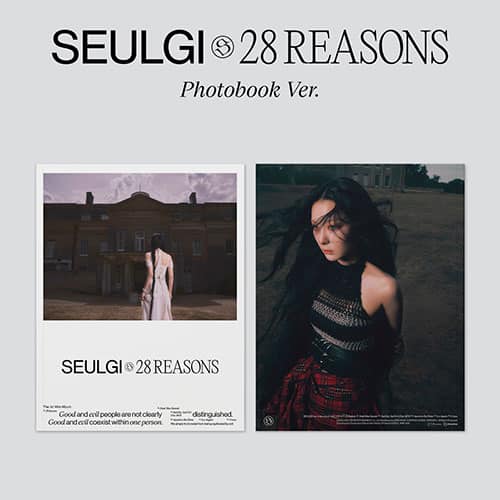 (Red Velvet) SEULGI – 1st Mini album [28 Reasons] (Photo Book Ver.)